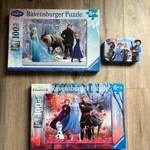 Ravensburger‎ Puzzle Disney Frozen Bundle